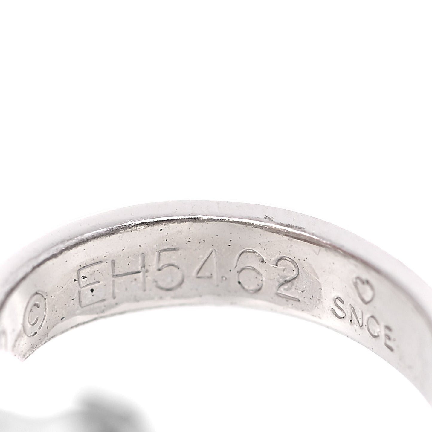18K White Gold Interlocking LOVE Bracelet