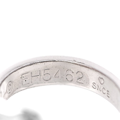 Cartier 18K White Gold Interlocking LOVE Bracelet 7 of 8