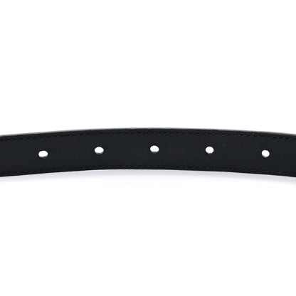 Gucci Calfskin Double G 20mm Belt 65 26 Black 4 of 5