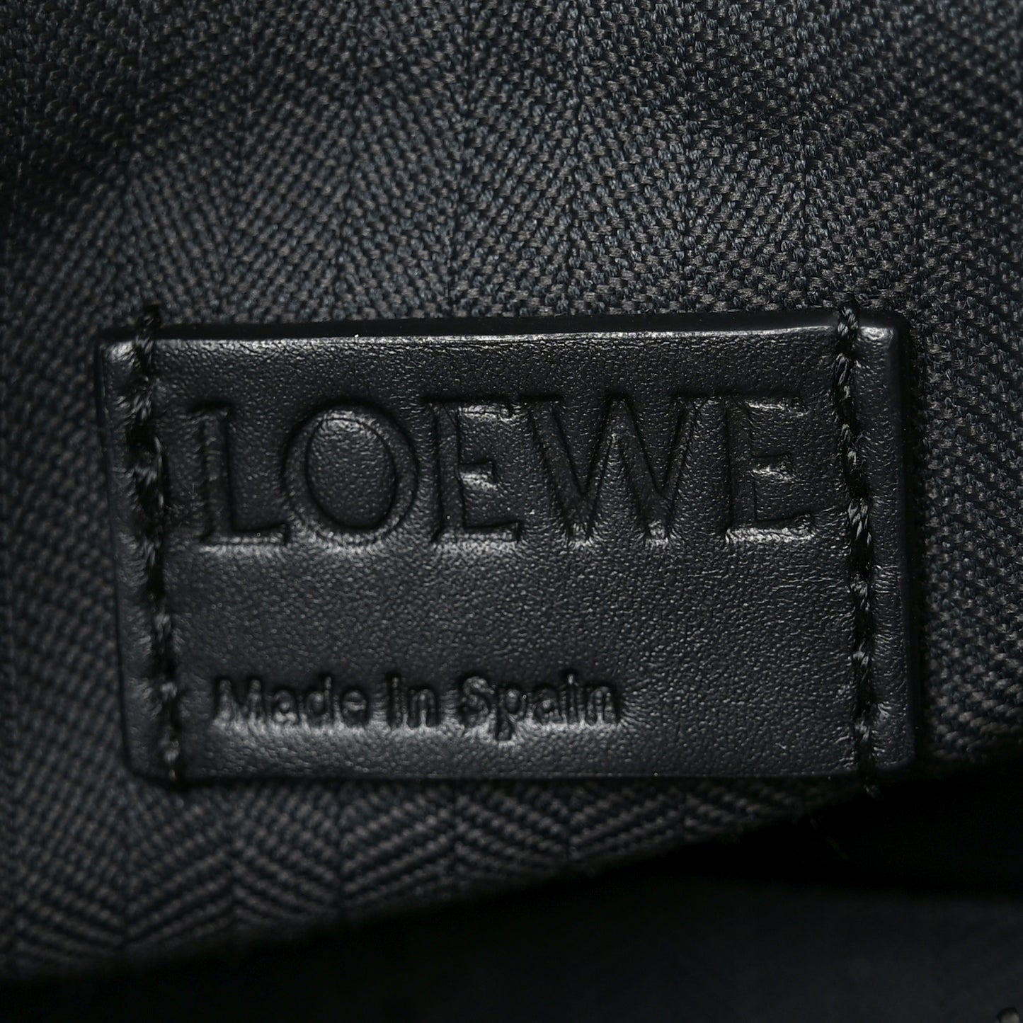 Calfskin Medium Puzzle Bag Black