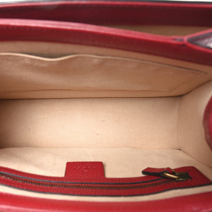 Gucci GG Supreme Monogram Small Queen Margaret Top Handle Bag Red 5 of 11
