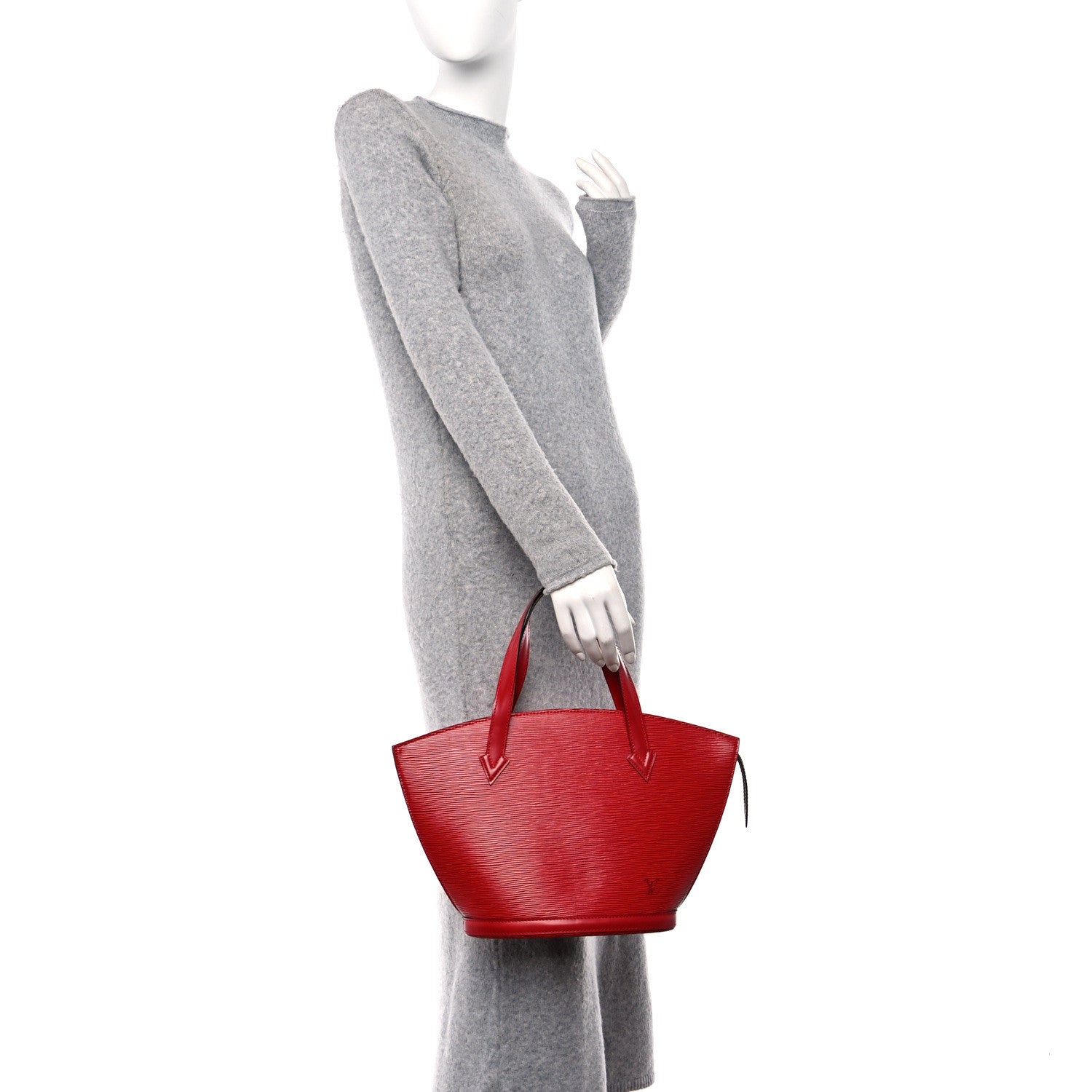 Louis Vuitton Epi Saint Jacques PM Castillan Red 2 of 11