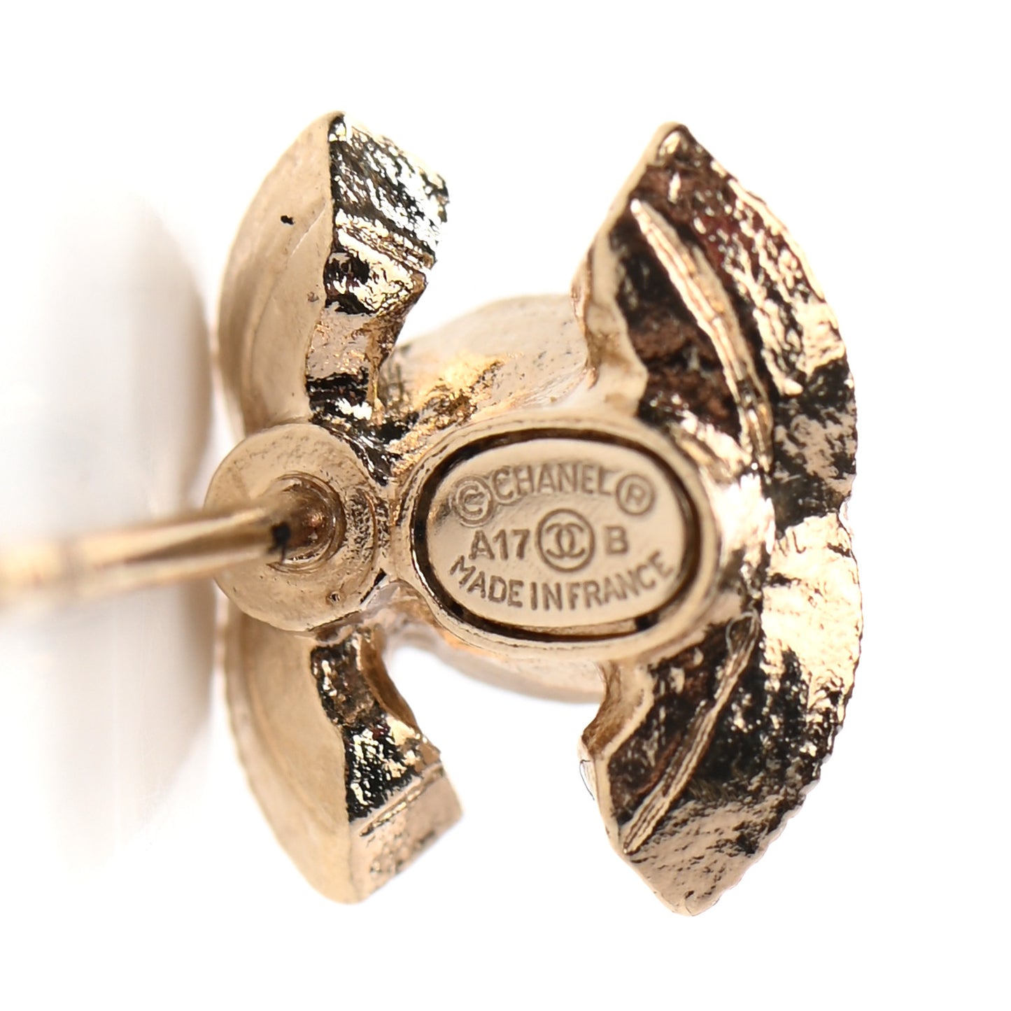 Crystal CC Earrings Gold