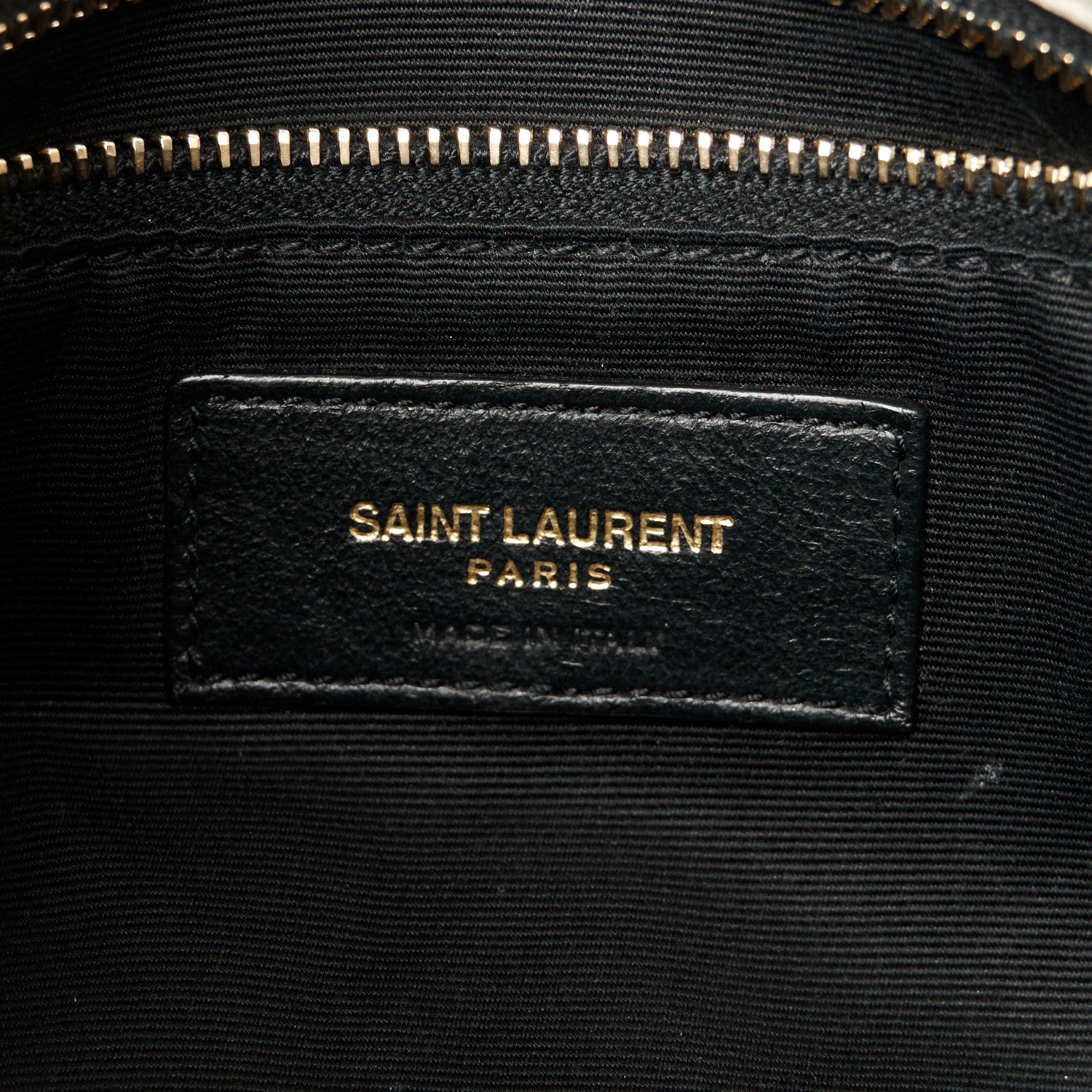 Saint Laurent Lambskin Quilted Small Loulou Puffer Monogram Chain Satchel Crema Soft 7 of 12