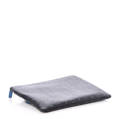 MCM Visetos Original Medium Pouch Black Blue 4 of 8