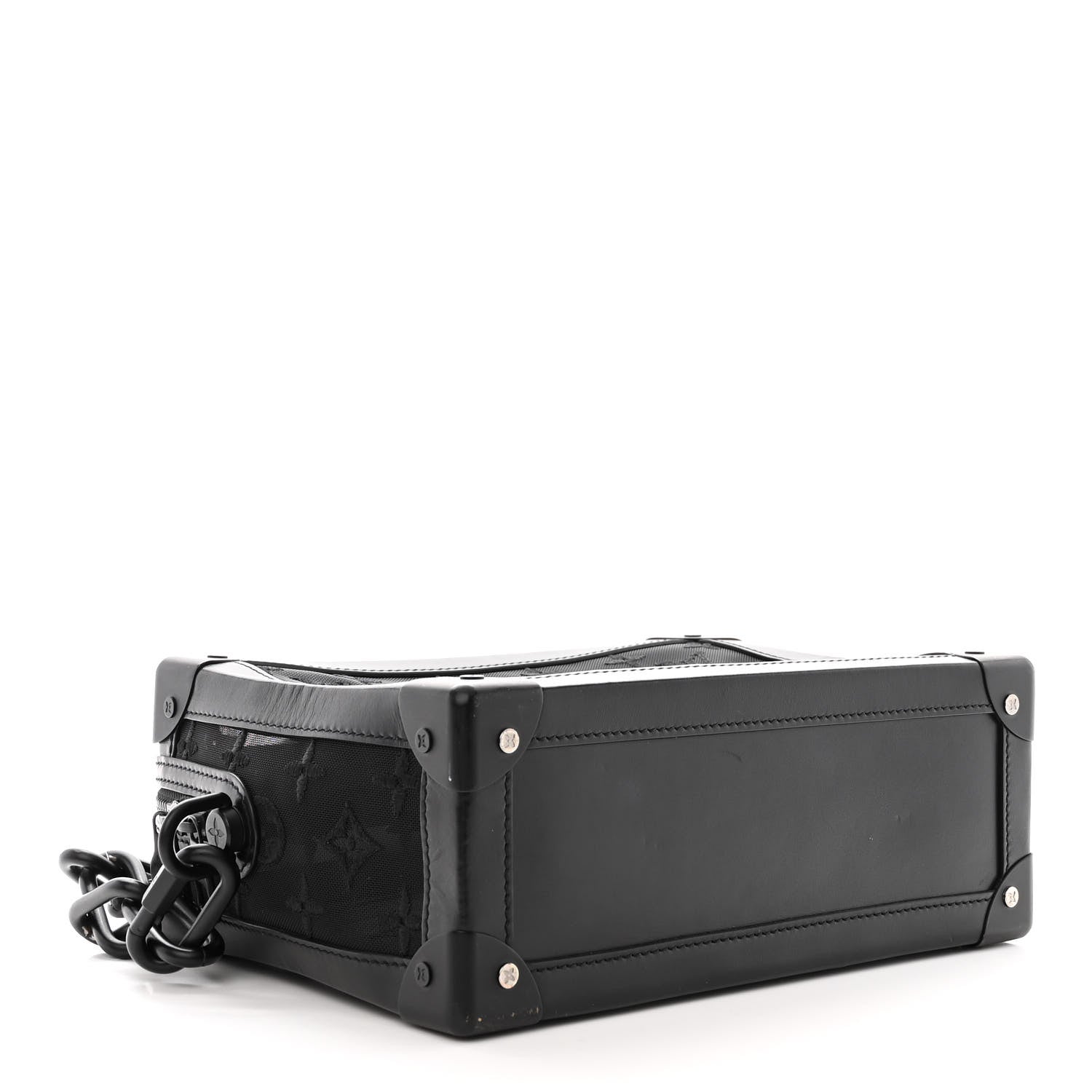 Louis Vuitton Monogram See Through Soft Trunk Black 4 of 9