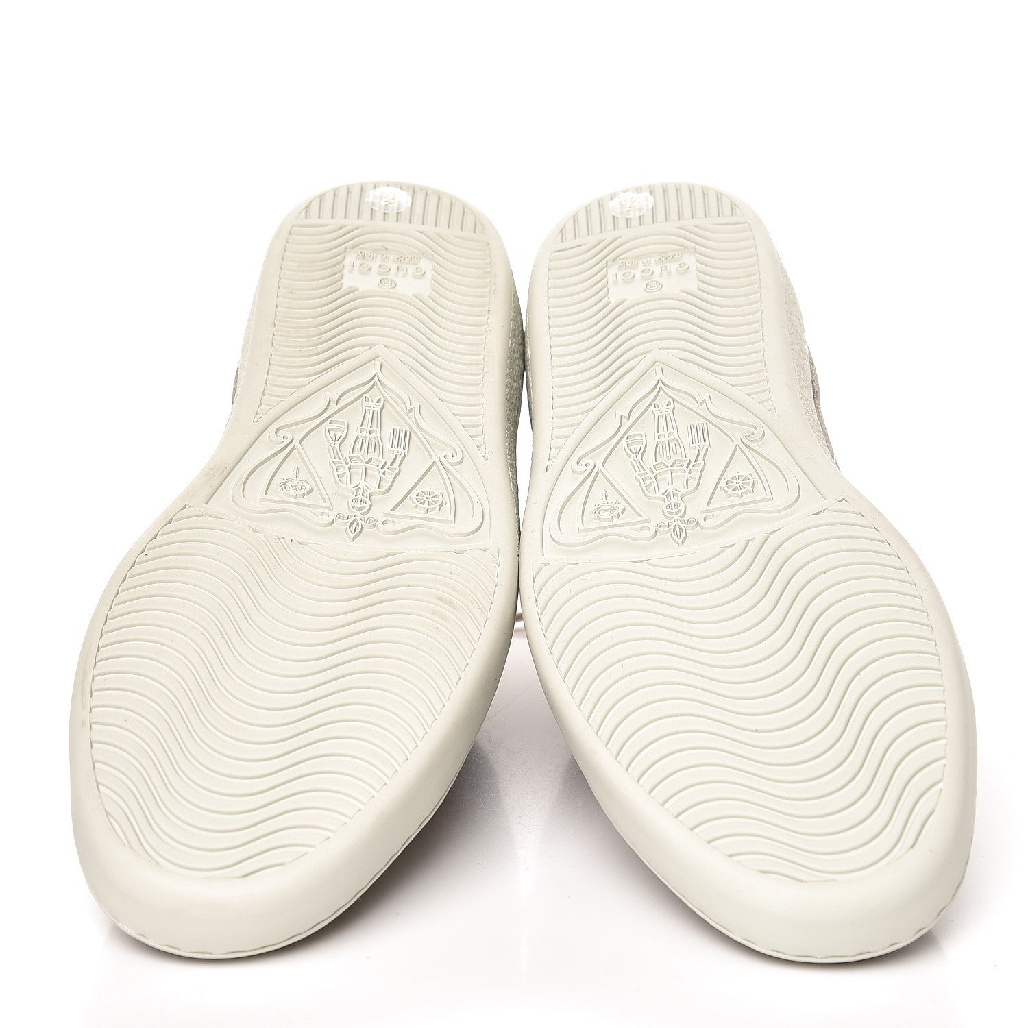Gucci GG Supreme Monogram Ace Low-Top Sneaker 37 Beige 5 of 10