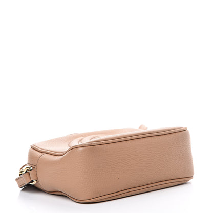 Gucci Pebbled Calfskin Small Soho Disco Bag Rose Beige 3 of 18