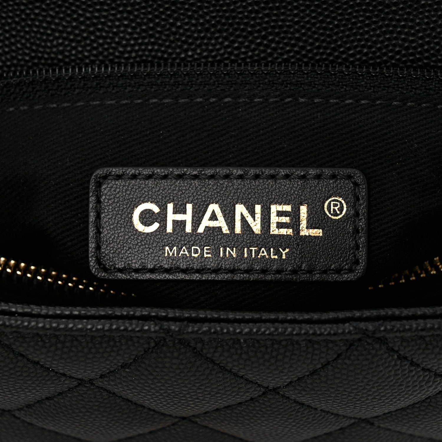 Chanel Caviar Lizard Embossed Quilted Small Coco Handle Flap Black 6 of 11
