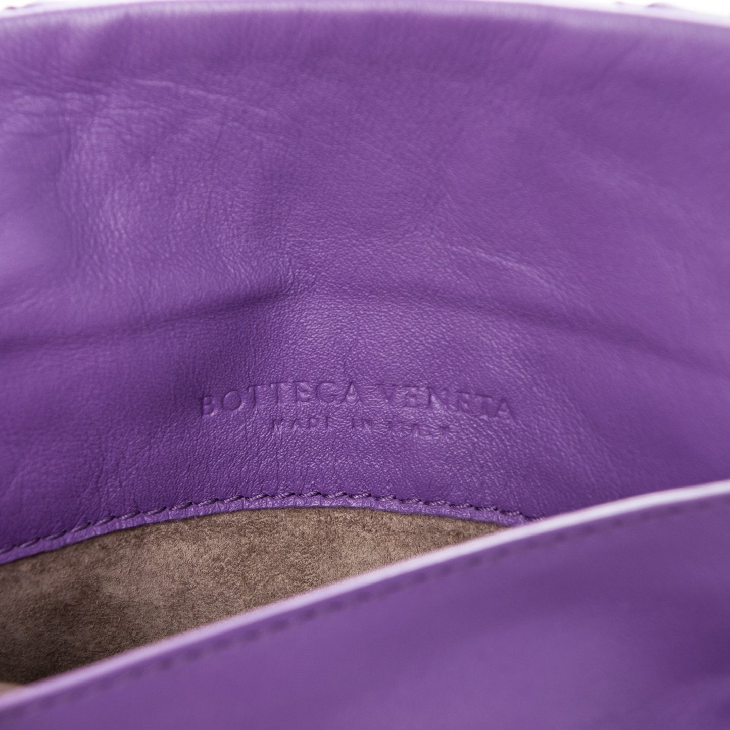 Nappa Intrecciato Mini Messenger Bag Byzantine