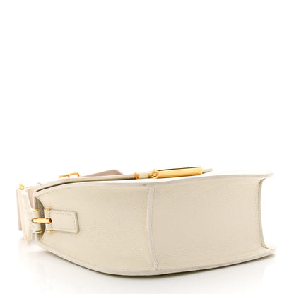 Tom Ford Grained Calfskin T Clasp Tara Crossbody Bag White 4 of 12