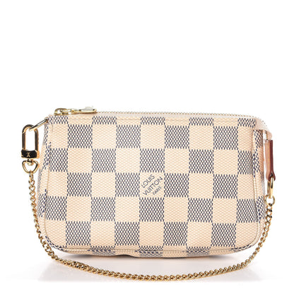 Louis Vuitton Damier Azur Mini Pochette Accessories 1 of 7