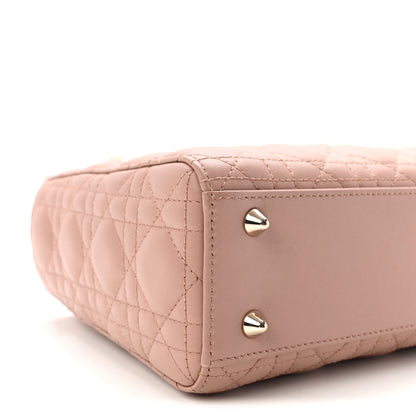 Christian Dior Lambskin Cannage Small Lucky Badges My Lady Dior Fard 8 of 9