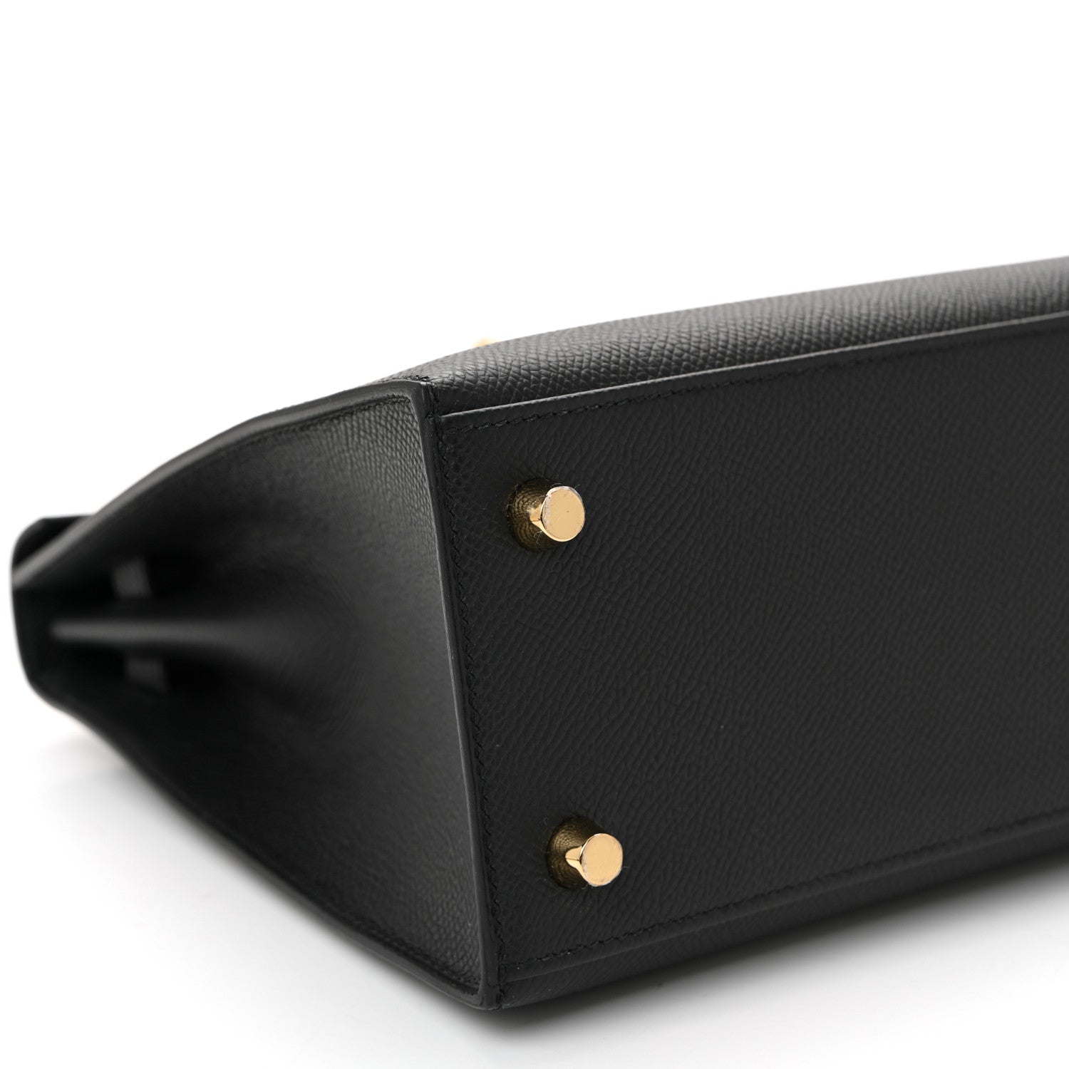 Hermes Epsom Kelly Sellier 25 Black 8 of 10