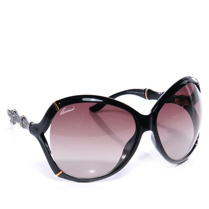 Gucci Oversized Oval Bamboo Sunglasses 3509/S Black 3 of 6