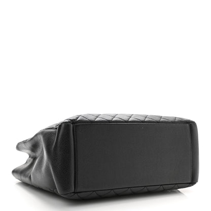 Chanel Caviar Quilted Grand Shopping Tote GST Black 4 of 11