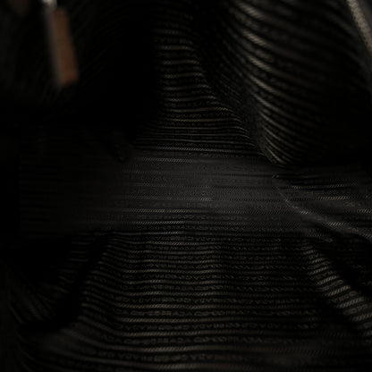 Prada Suede Bonnie Tote Cocoa Brown 5 of 9