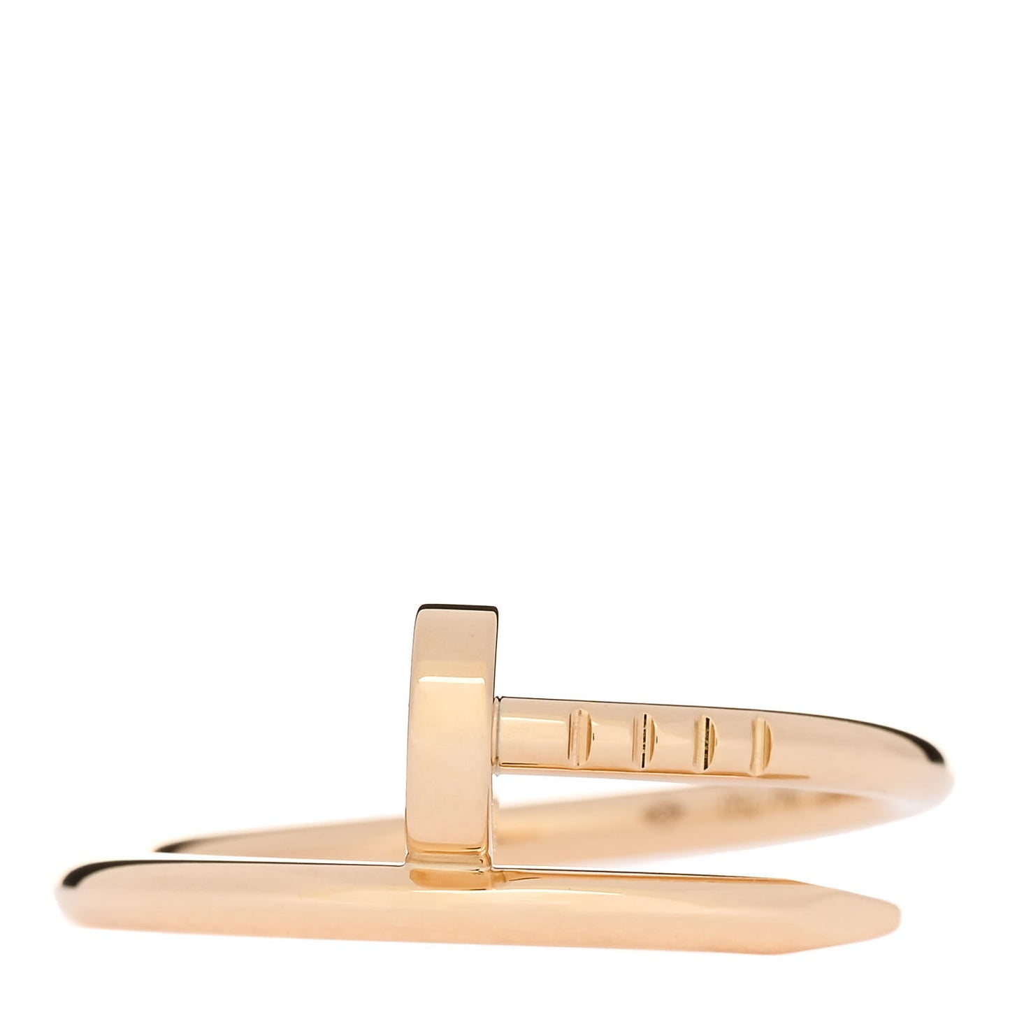18K Yellow Gold Small Juste Un Clou Ring 53 6.25