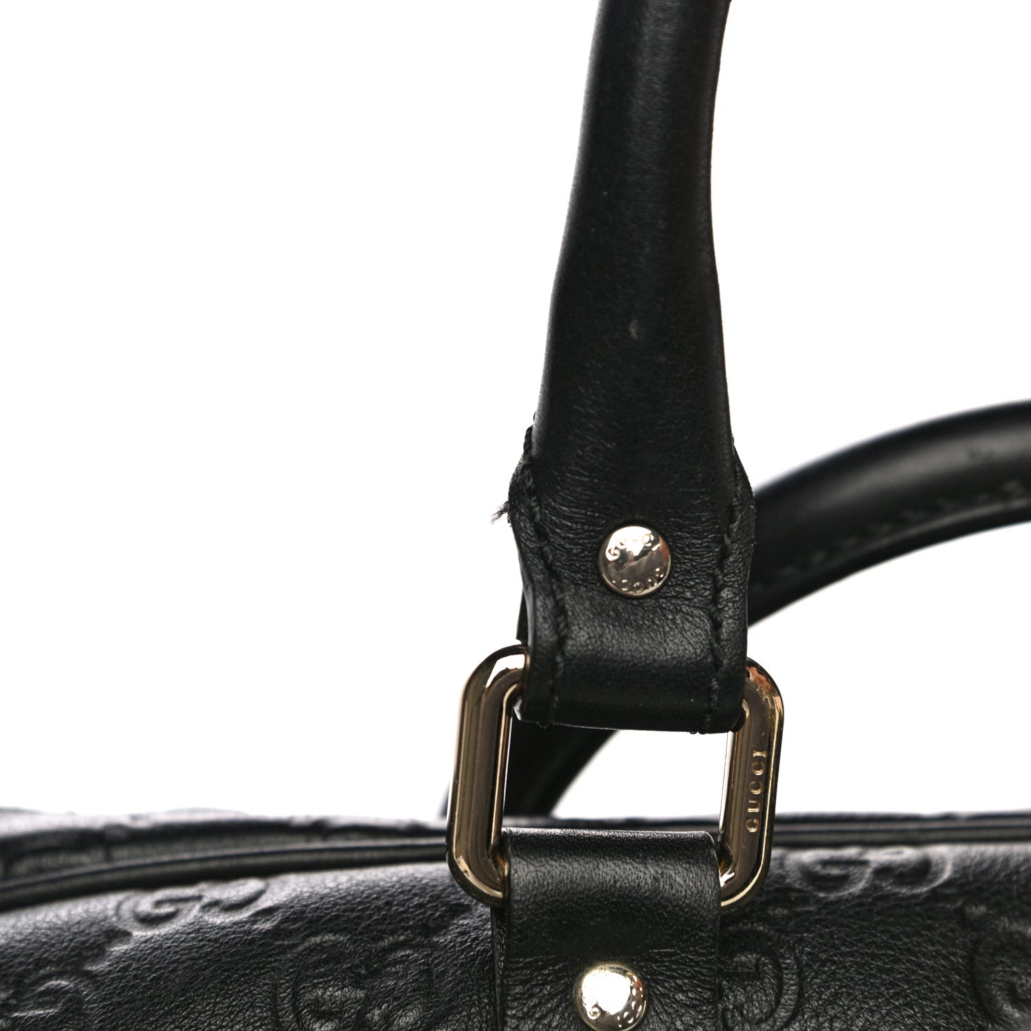 Gucci Guccissima Signature Briefcase Black 14 of 14