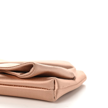 Valentino Garavani Satin Bow Clutch Poudre 8 of 10