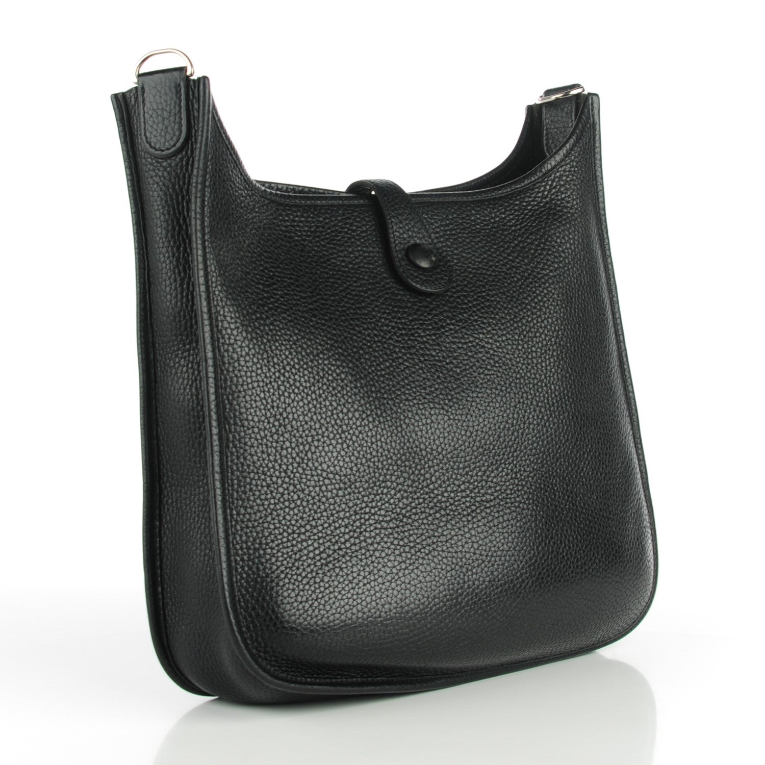 Hermes Taurillon Clemence Evelyne PM Black 3 of 10