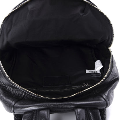 Marc Jacobs Pebbled Calfskin Biker Backpack Black 4 of 8