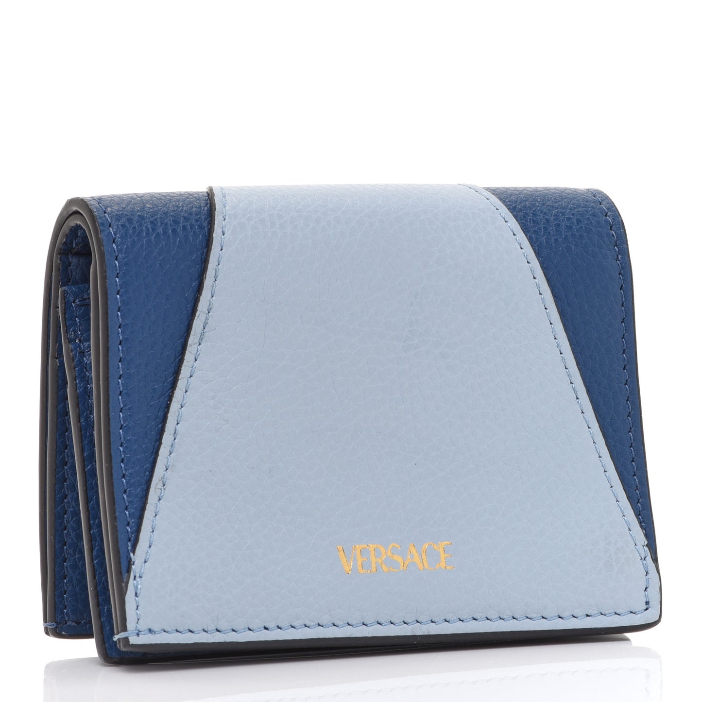 Grained Calfskin Virtus Bifold Wallet