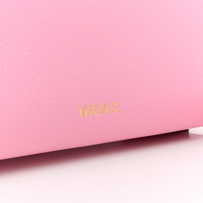 Versace Grained Calfskin Small La Medusa Top Handle Bag Pink 8 of 13
