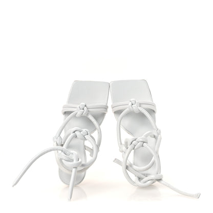 Bottega Veneta Nappa Dream Knotted Sandals 39.5 Optic White 2 of 10