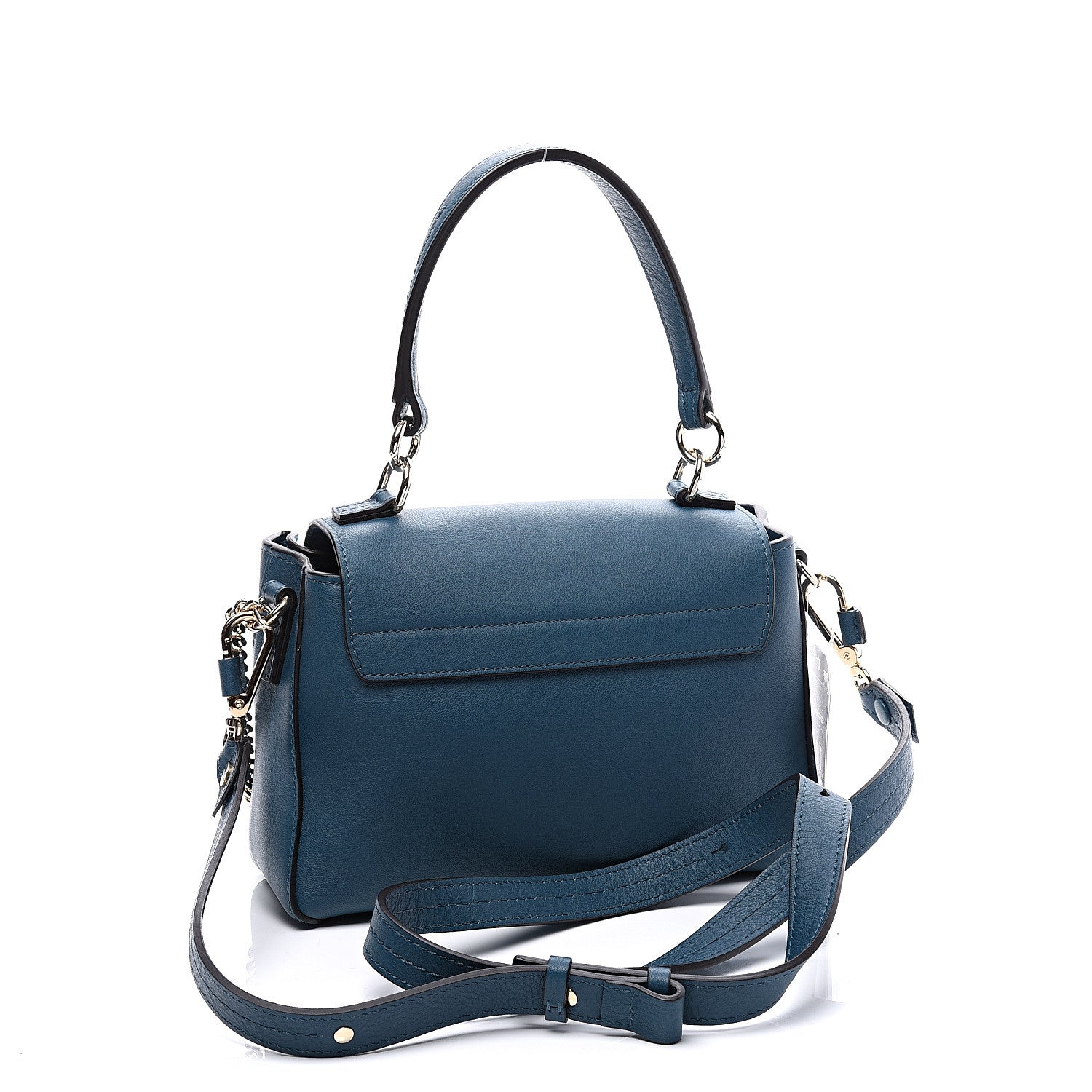 Chloe Calfskin Mini Faye Day Shoulder Bag Navy Ink 2 of 9