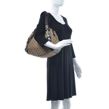 Gucci Monogram Small Pelham Shoulder Bag Dark Brown 2 of 11