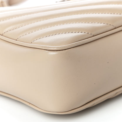 Saint Laurent Calfskin Matelasse Monogram Lou Camera Bag Nude Powder 8 of 9