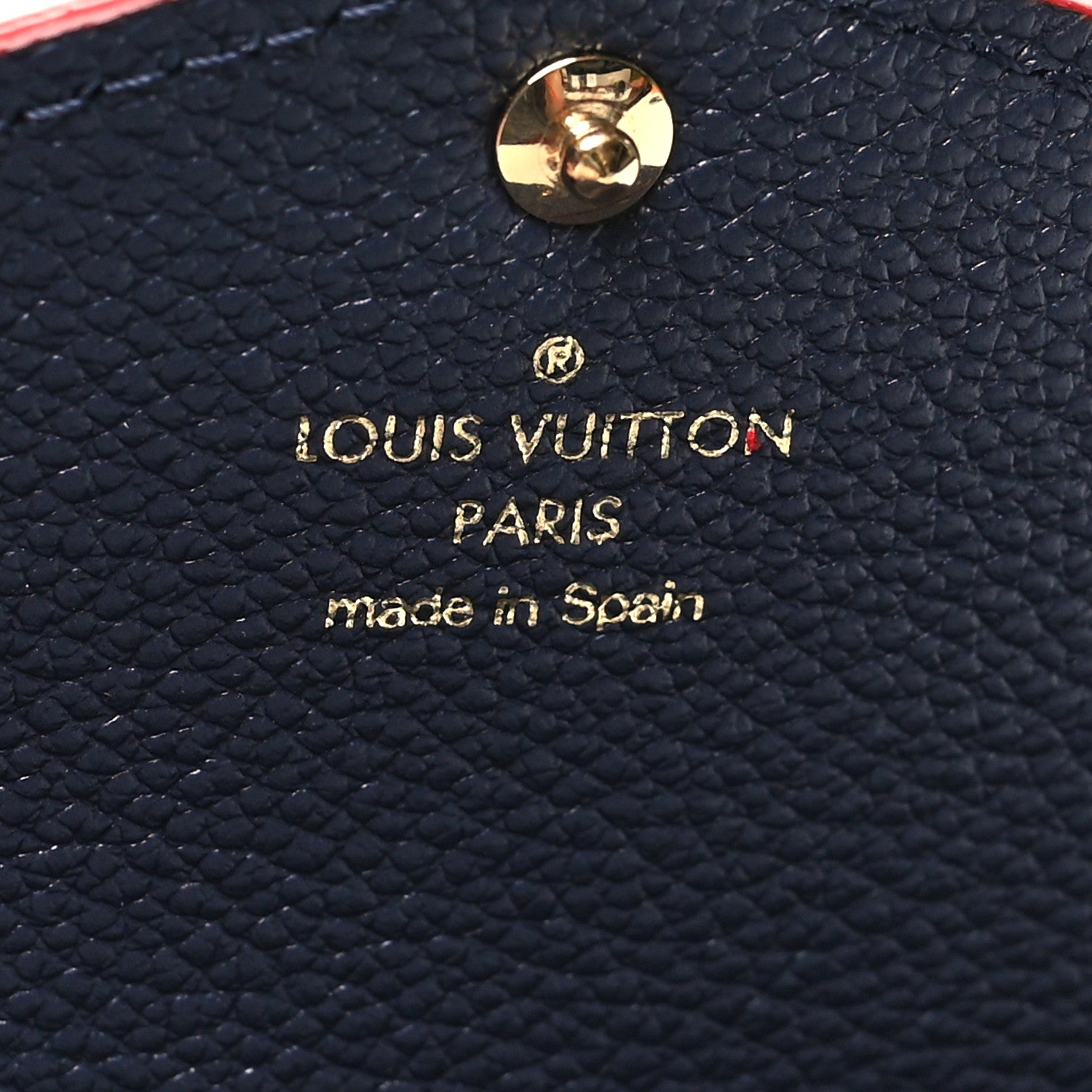 Louis Vuitton Empreinte Sarah Wallet NM Marine Rouge 6 of 7
