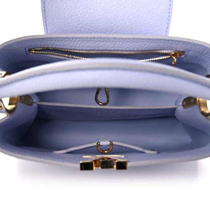 Louis Vuitton Taurillon Braided Chain Capucines BB Iris Creme 5 of 9