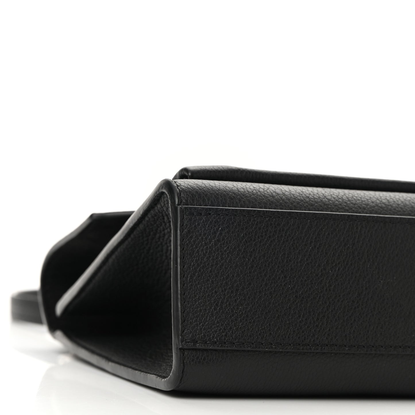 Soft Calfskin My Lockme Chain Bag BB Black