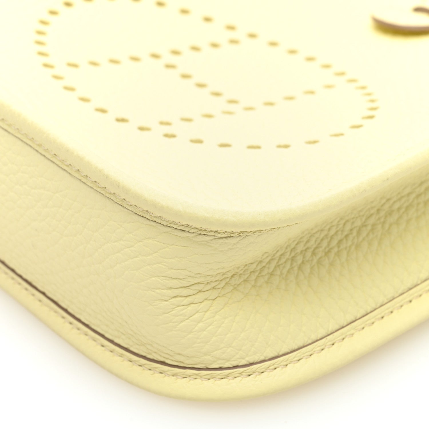 Hermes Taurillon Clemence Evelyne TPM Jaune Milton 16 of 17