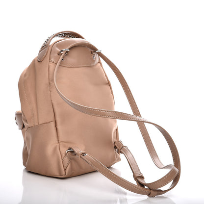 Stella McCartney Nylon Eco Alter Nappa Mini Falabella GO Backpack Powder 3 of 7