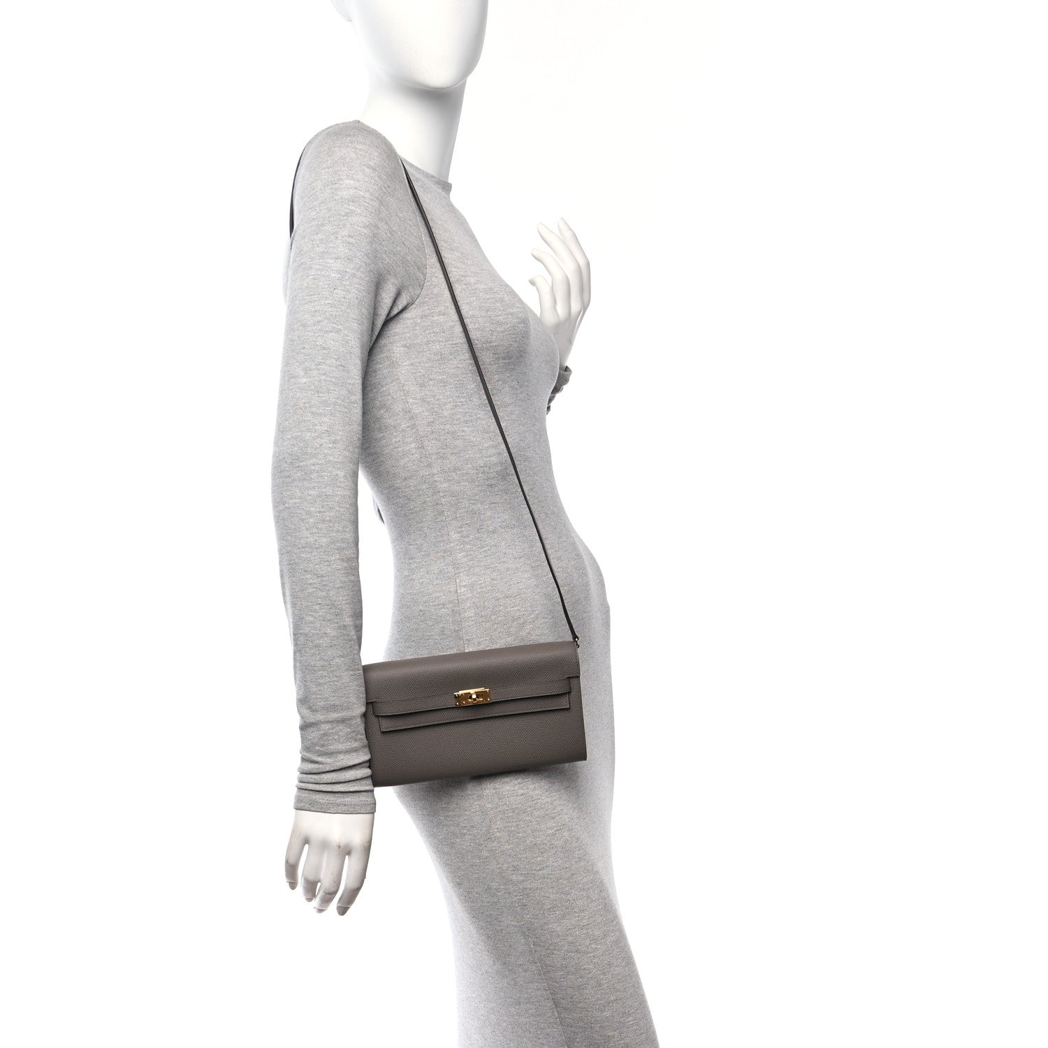 Hermes Epsom Kelly To Go Wallet Etain 2 of 11