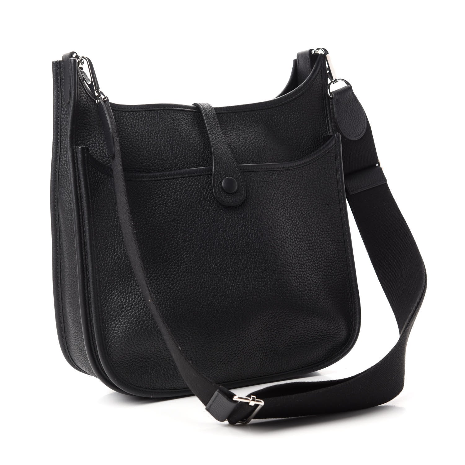 Hermes Taurillon Clemence Evelyne III PM Black 3 of 10