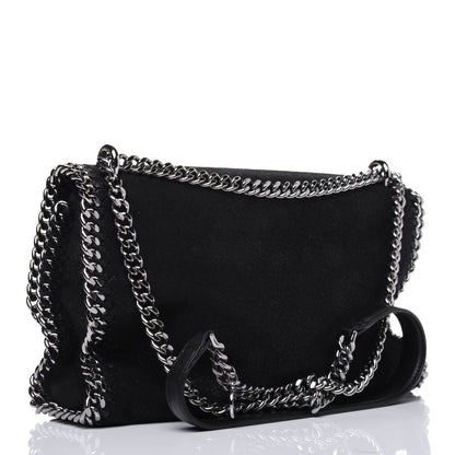 Stella McCartney Shaggy Deer Falabella Crossbody Bag Black 3 of 15
