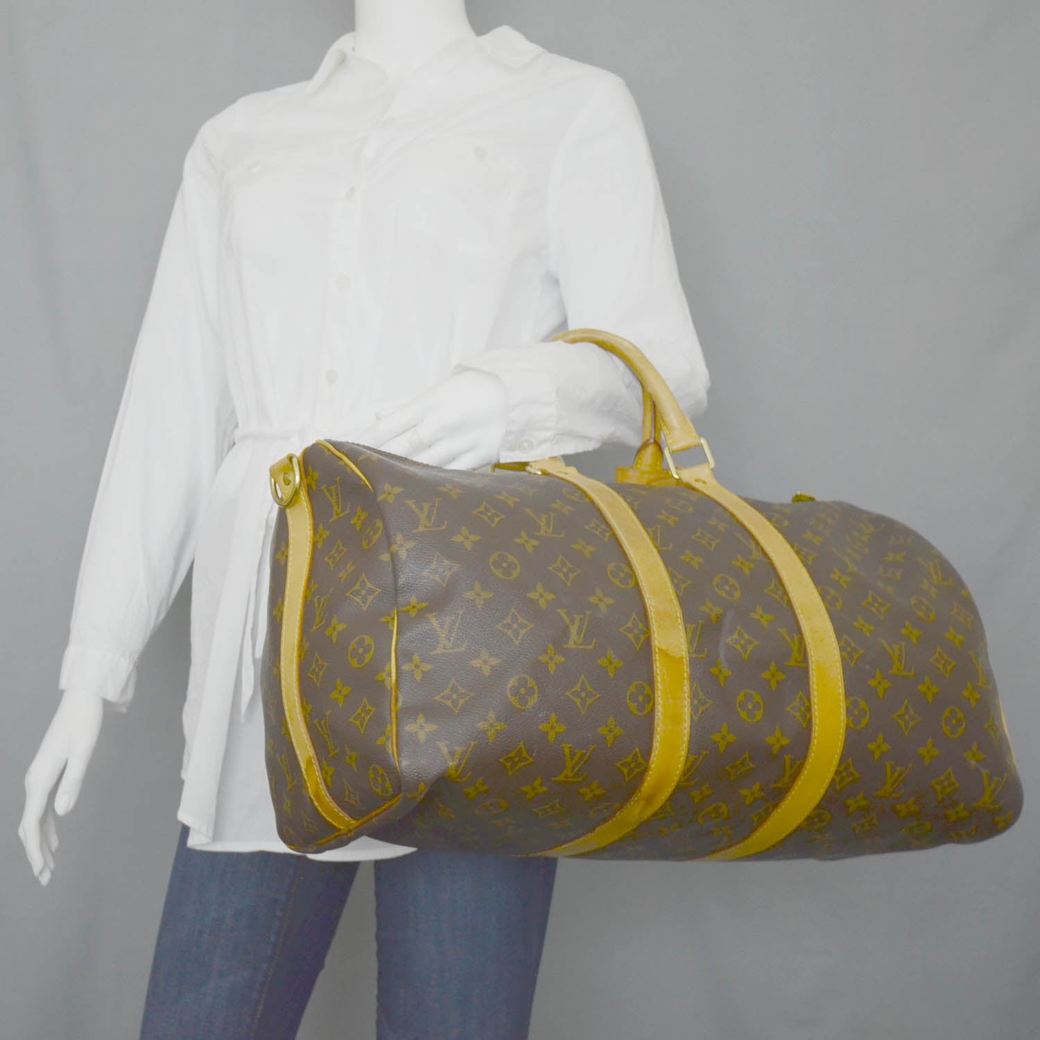 Louis Vuitton Monogram Keepall 45 2 of 15