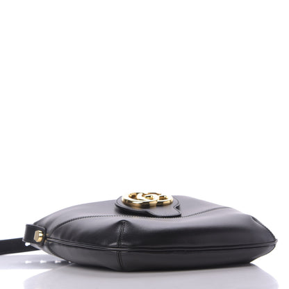 Gucci Calfskin Medium Arli Shoulder Bag Black 4 of 9