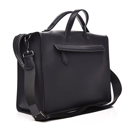 Fendi Vitello Dolce Lui Urban Briefcase Blue Notte 3 of 12