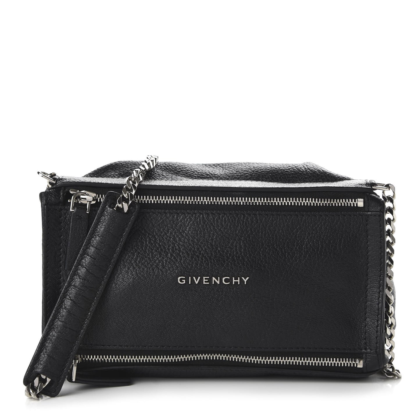 Sugar Goatskin Mini Chain Pandora Black
