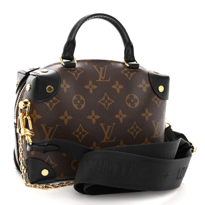 Louis Vuitton Monogram Petite Malle Souple Black 3 of 9