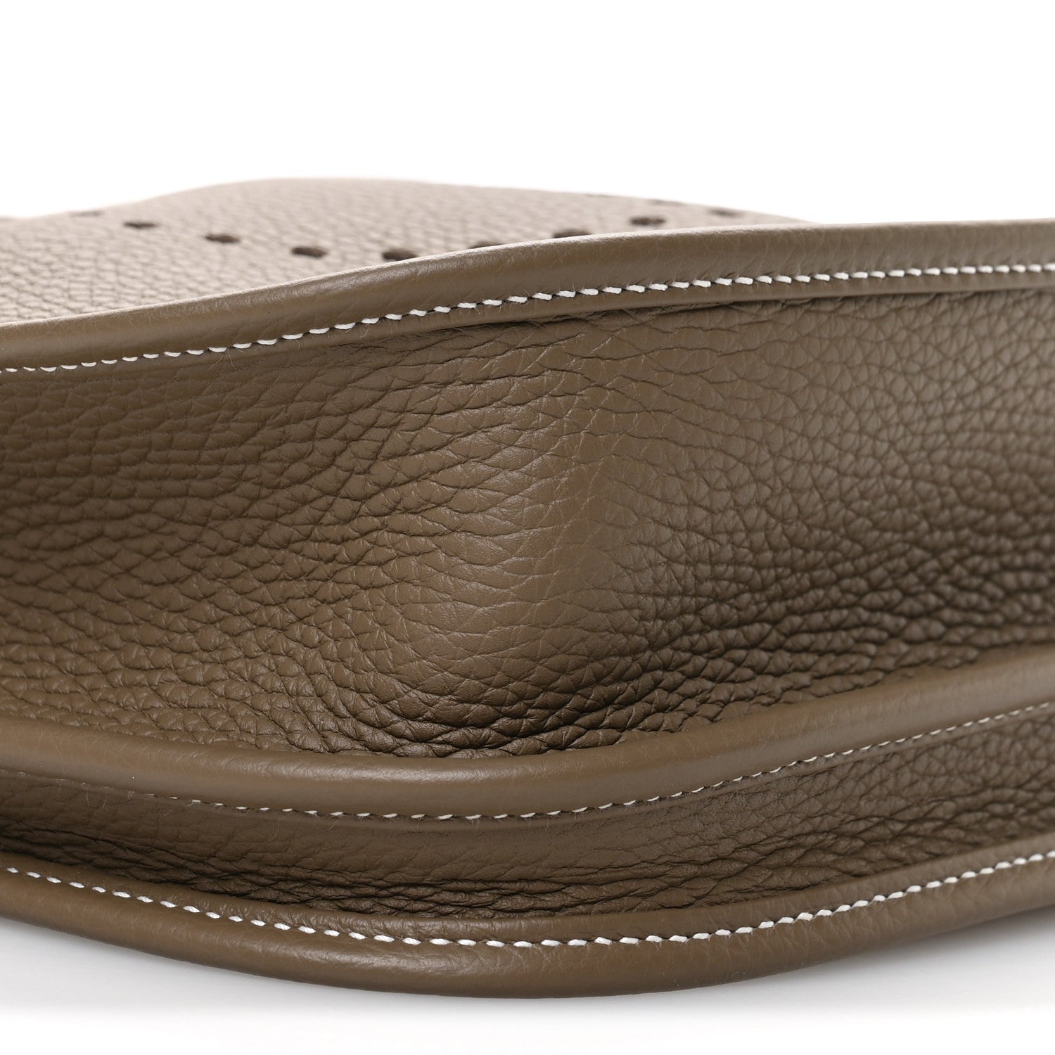 Hermes Taurillon Clemence EVELYNE III PM Etoupe 9 of 11