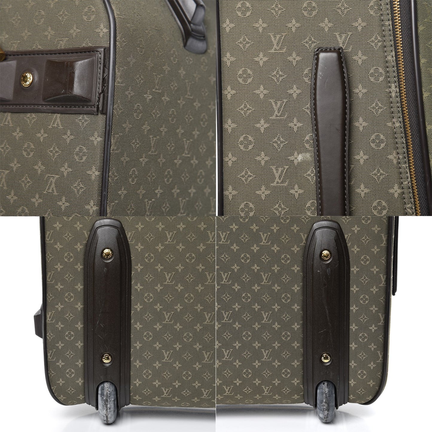 Mini Monogram Anette Suitcase Kaki