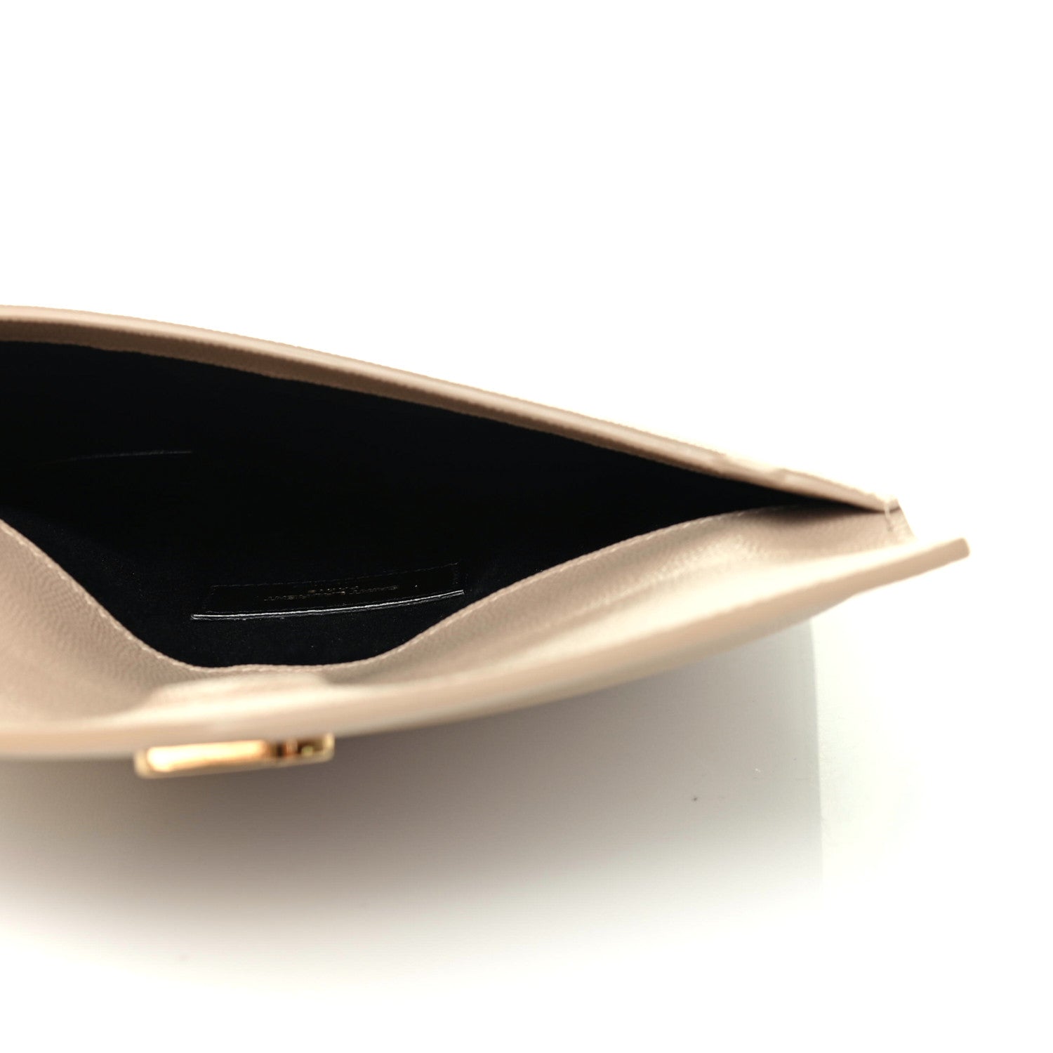 Saint Laurent Grain De Poudre Uptown Baby Pouch Beige 5 of 6
