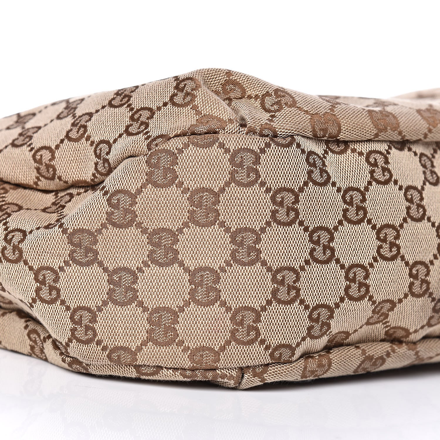 Gucci Monogram Large New Ladies Web Hobo Dark Brown 8 of 9