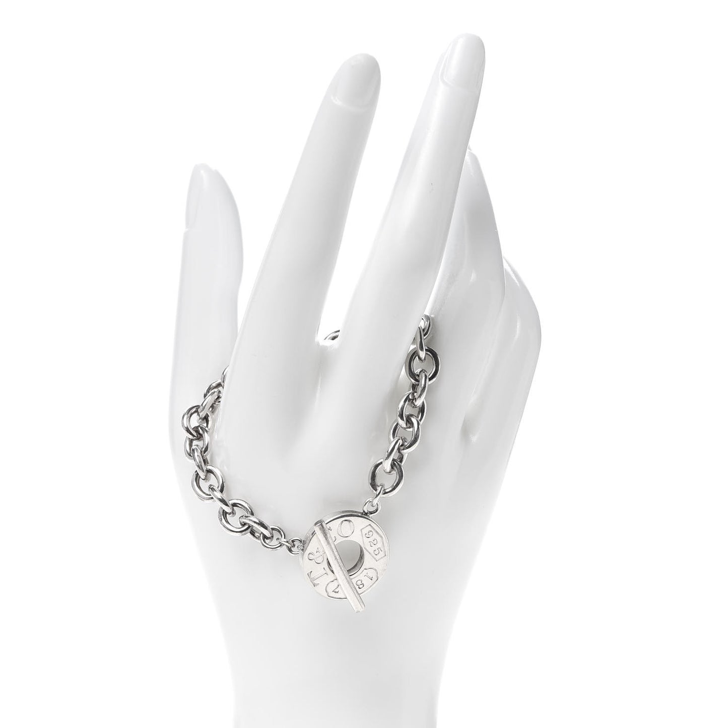Sterling Silver 1837 Toggle Bracelet